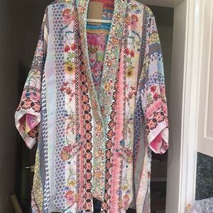 Johnny Was Vintage reversible kimono